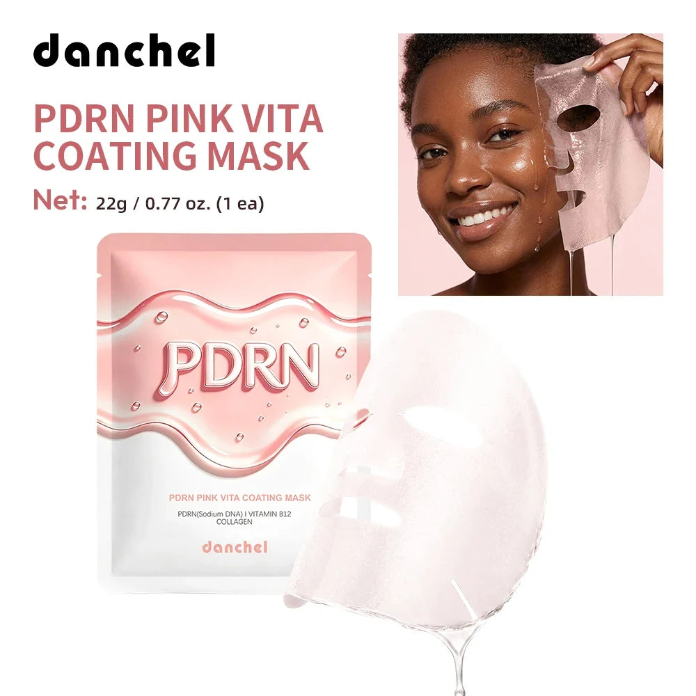 PDRN Salmon DNA Pink Vitamin Sheet Mask – Korean Glass Skin