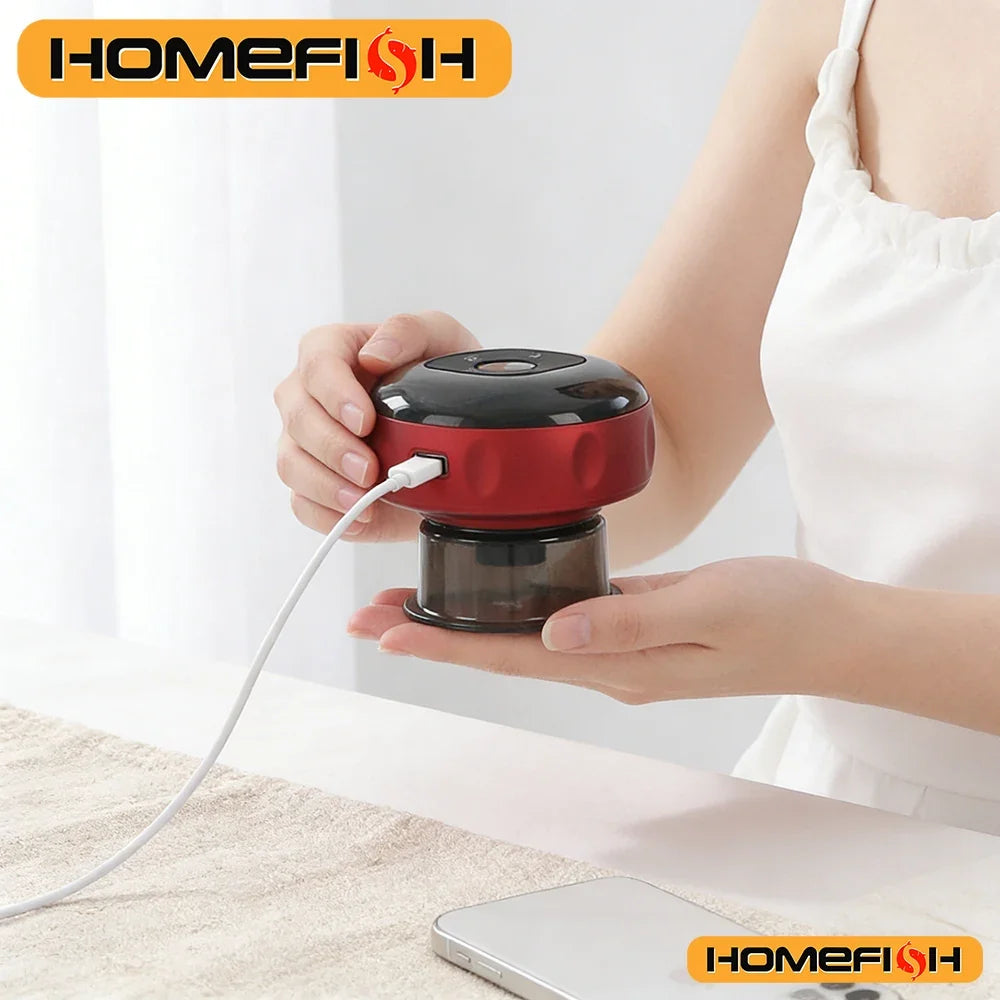 Intelligent Vacuum Cupping Massager – Gua Sha Body Massager