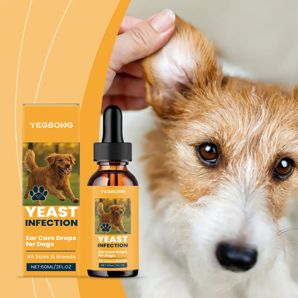 YEGBONG Dog Ear Care Drops – Itch Relief & Cleaner 60ml