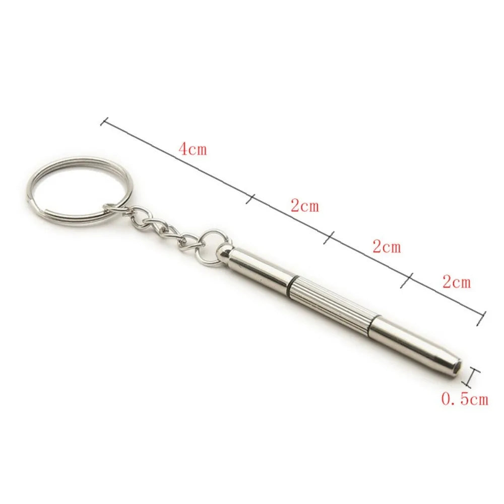 Precision Eyeglass & Watch Repair Screwdriver Kit | Keychain