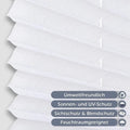 No-Drill Pleated Window Blind Klemmfix Folding Roller Shade