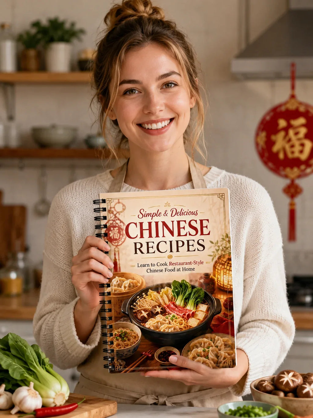 Simple Delicious Chinese Recipes A5 Spiral Recipe Book Easy Home