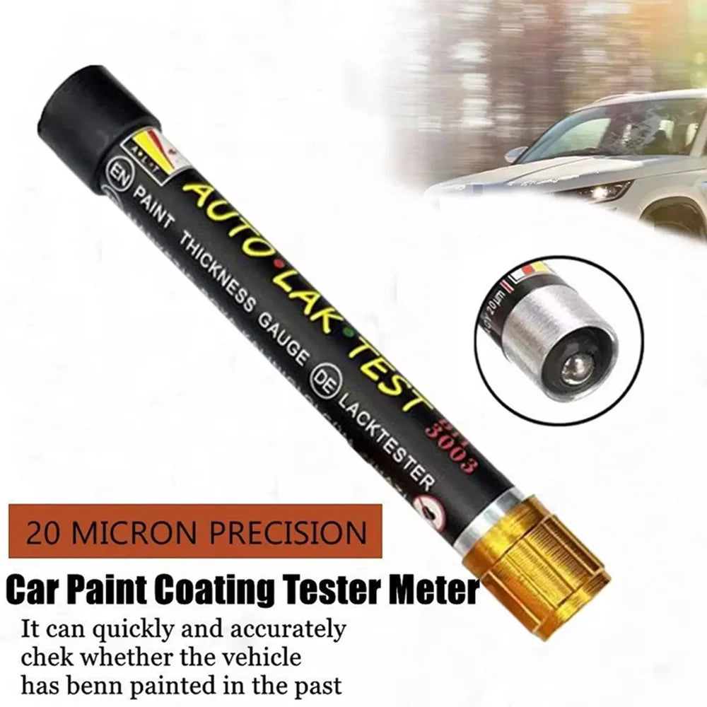 Portable Car Paint Thickness Tester – Color Scale Gauge
