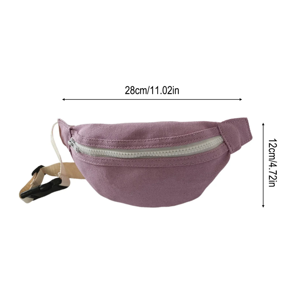Kids Crossbody Waist Bag | Lightweight Polyester Chest Pack