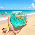 Ocean Squishy Stress Ball Cube – Slow Rise Sensory Fidget Toy