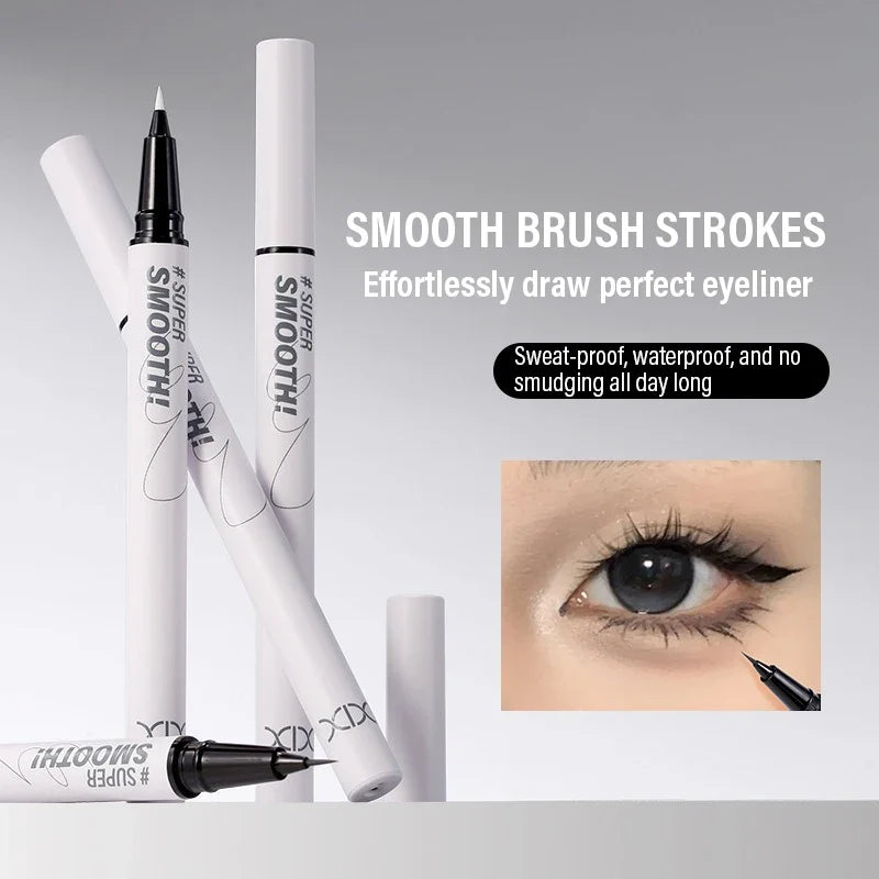 0.01mm Ultra Fine Eyeliner Pen – 24H Waterproof, 3 Colors