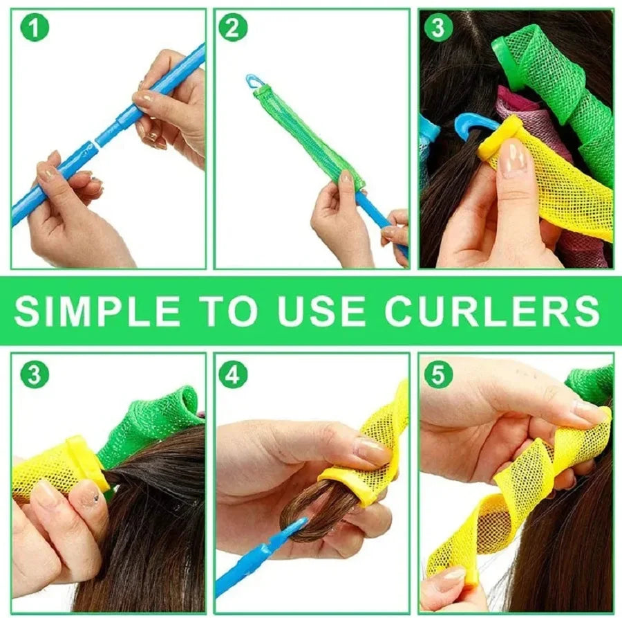 Magic Hair Curler Wave Formers DIY Styling Tool Accessories Rollers