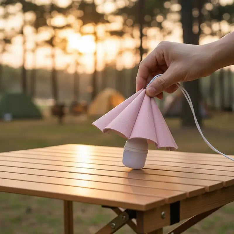 PU Leather Waterproof Lampshade Cover | Garden & Camping Light