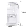 Commercial Electric Ice Crusher 400kg/h – Snow Cone Machine