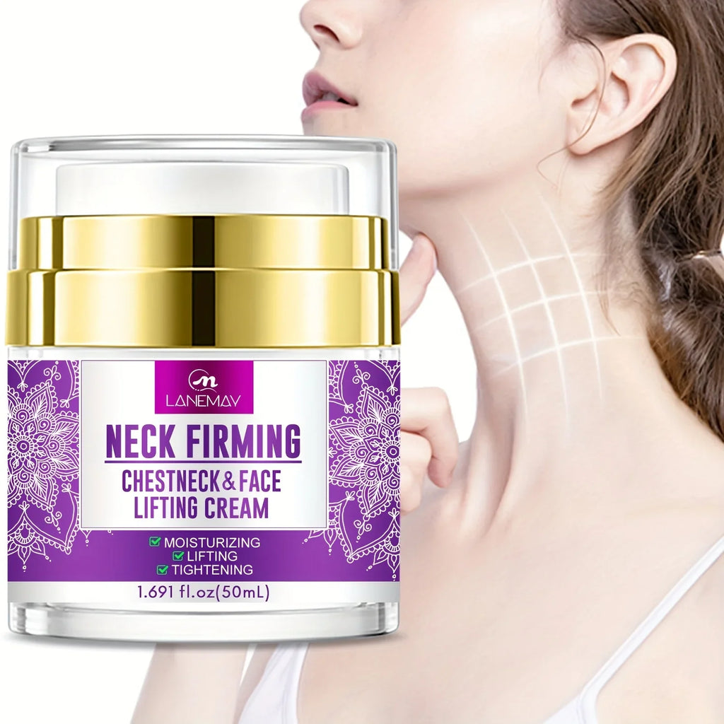 Neck Firming Cream – Hyaluronic Acid, Peptides & Collagen