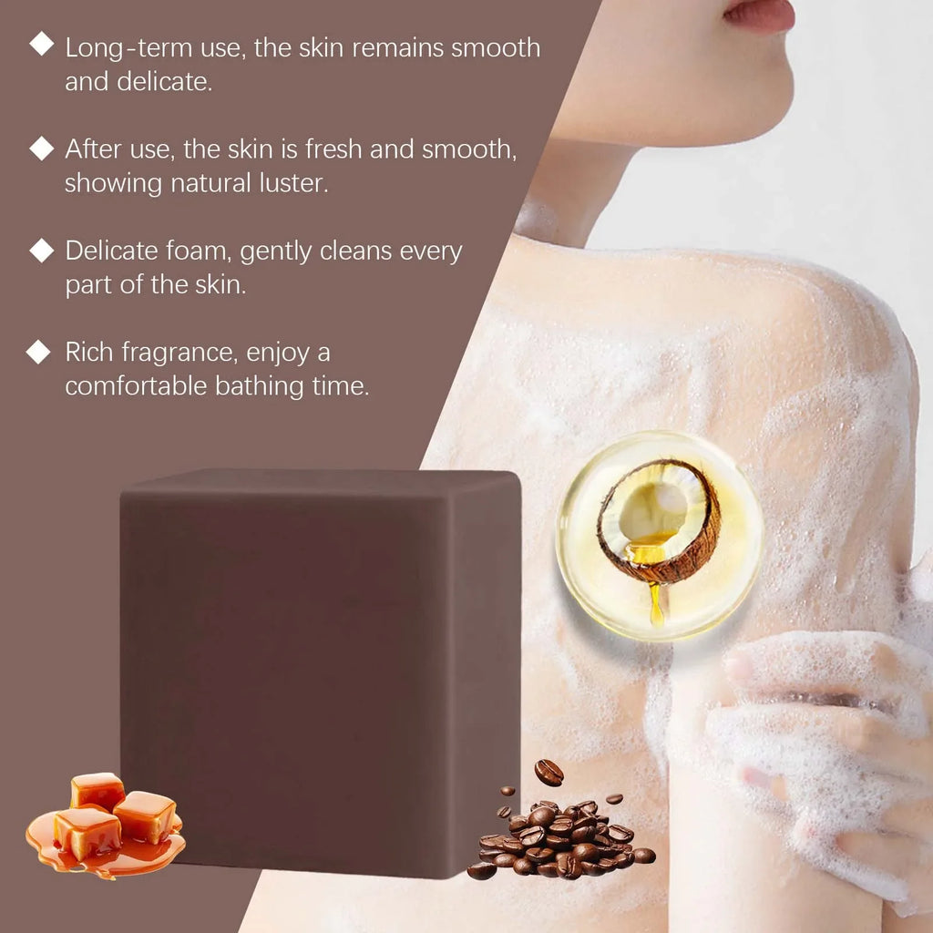 OceAura Coffee Essential Oil Soap – Moisturizing Bar for Skin