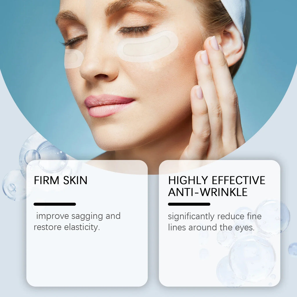 Microneedle Eye Patches – Hyaluronic Acid Anti-Wrinkle Mask