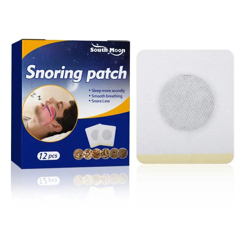 12-Pack Acupoint Sleep Strips – Quiet Night Breathing Patches