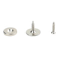 Round Magnetic Cabinet Door Catch – 15 lb Metal Latch