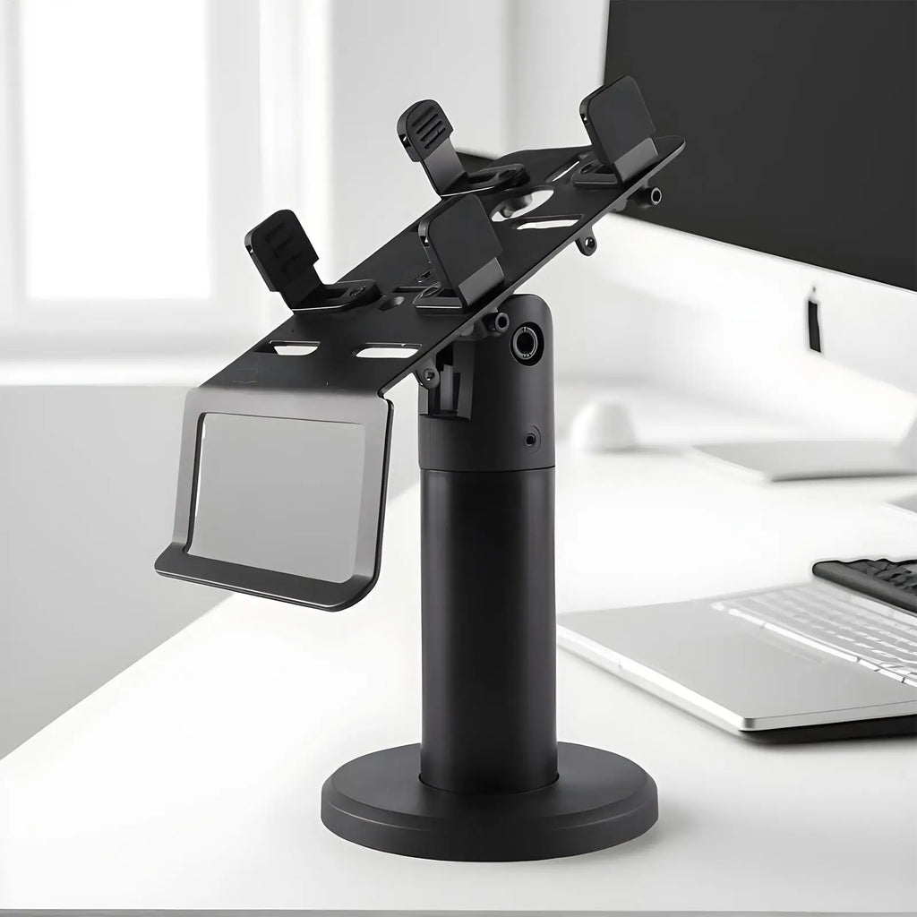 360° Rotating POS Stand – Adjustable Card Reader Bracket