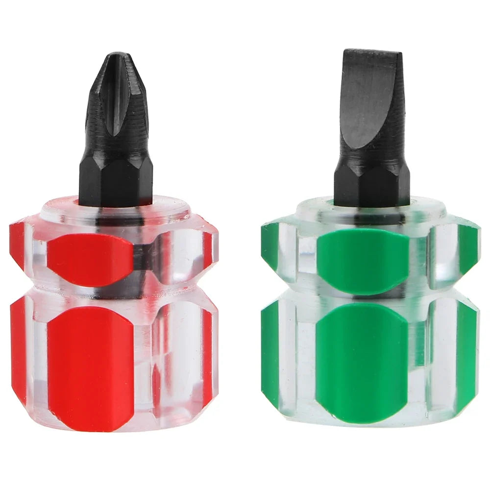 Mini Short Screwdriver Set – Phillips & Slotted | Car Fender Tool