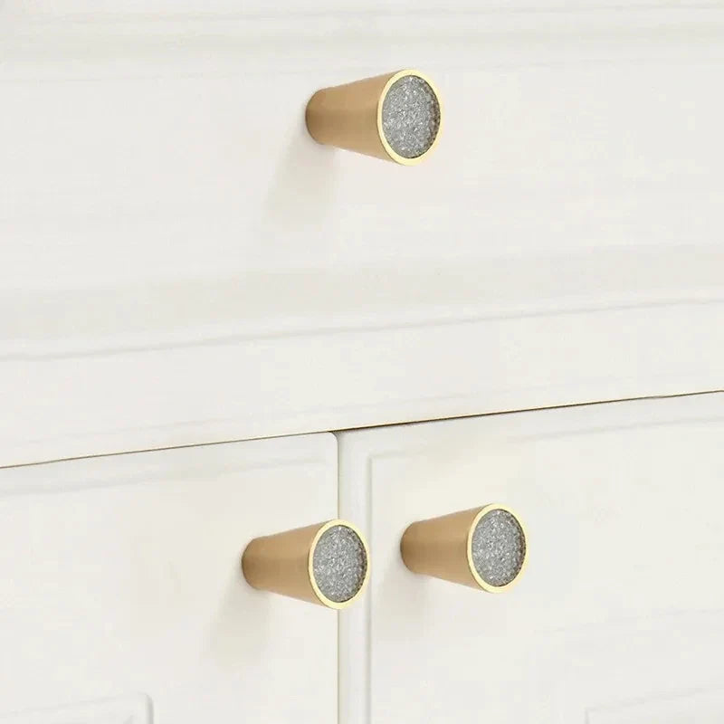 Zinc Alloy Heart & Clover Cabinet Knob | Drawer Handle