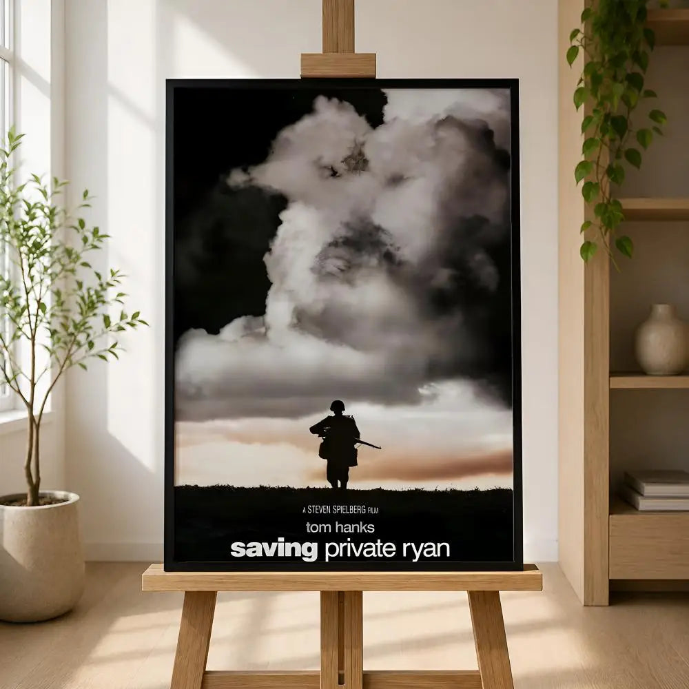 Saving Private Ryan Movie Poster – HD Waterproof Peel & Stick