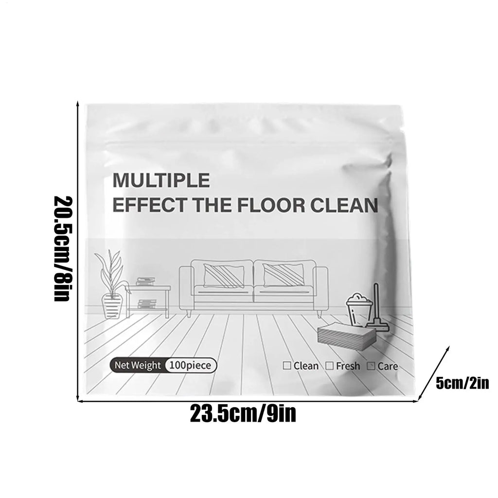 Floor Cleaner Concentrate Tablets – Wood, Tile & Marble 100 Pcs