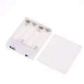 78 64 Portable USB Power Supply Battery Box Mini 4AA Holder Storage