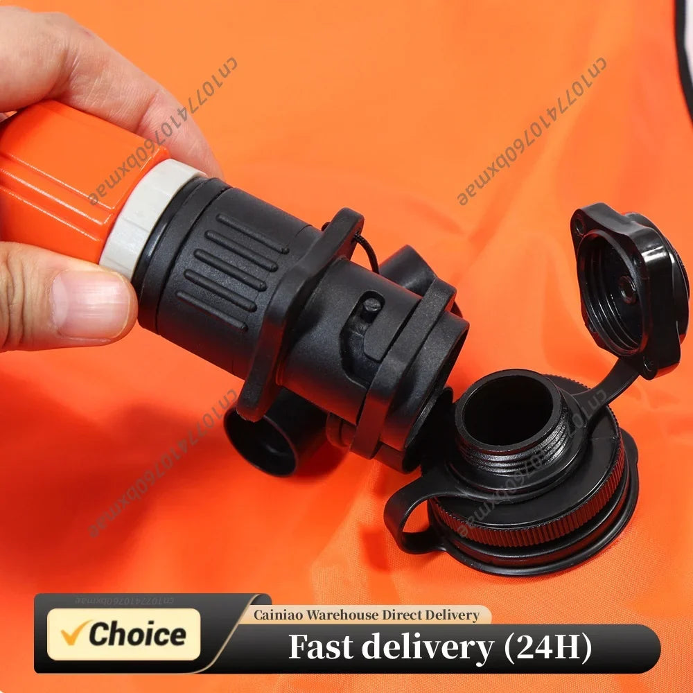 1 Inflatable Boat Air Pump Nylon Material Multifunctional Conversion