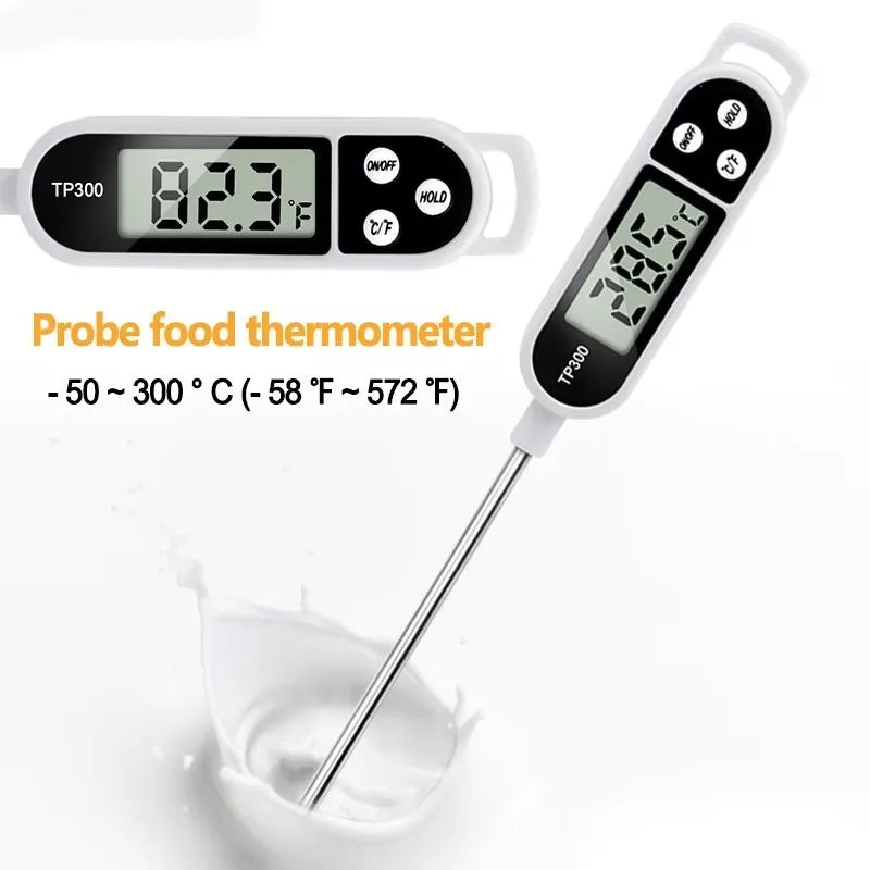 Stainless Steel Probe Cooking Food Barbecue Stove Water Milk Oil