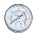 Air Compressor Pressure Gauge 1/4" BSP 0-180 PSI 0-12 Bar