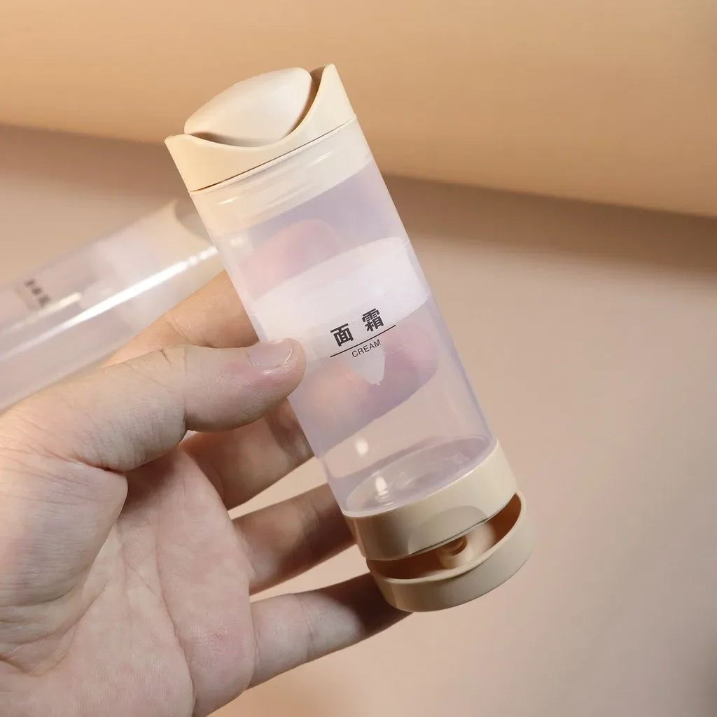 Airless Pump Refillable Travel Bottle – Vacuum Dispenser 50/80ml