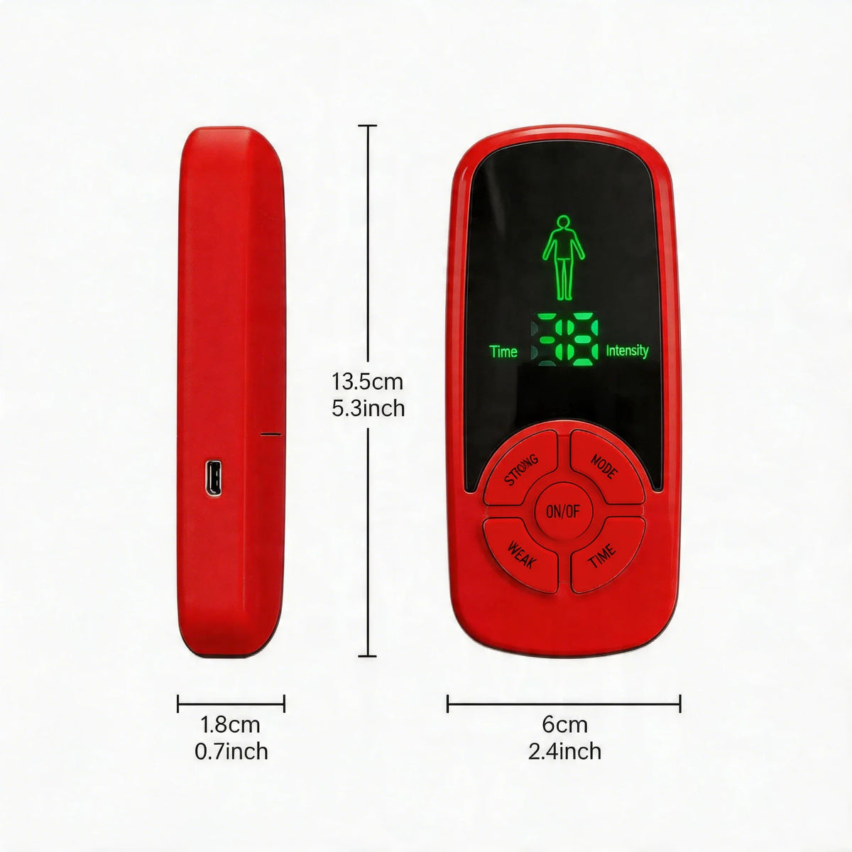 Mini Neck Muscle Massager – Multifunctional Digital Modes