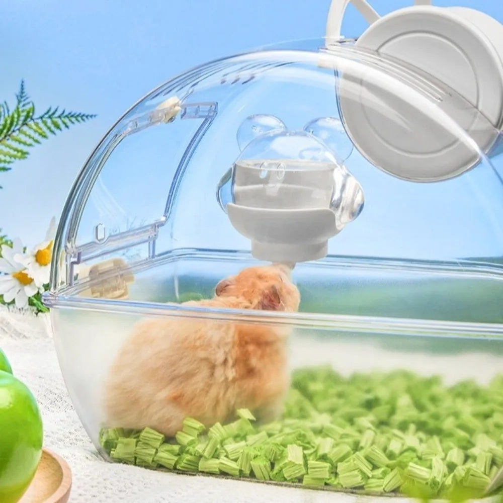 220ml Magnetic Hamster Water Bottle | Wall-Mount No-Drip