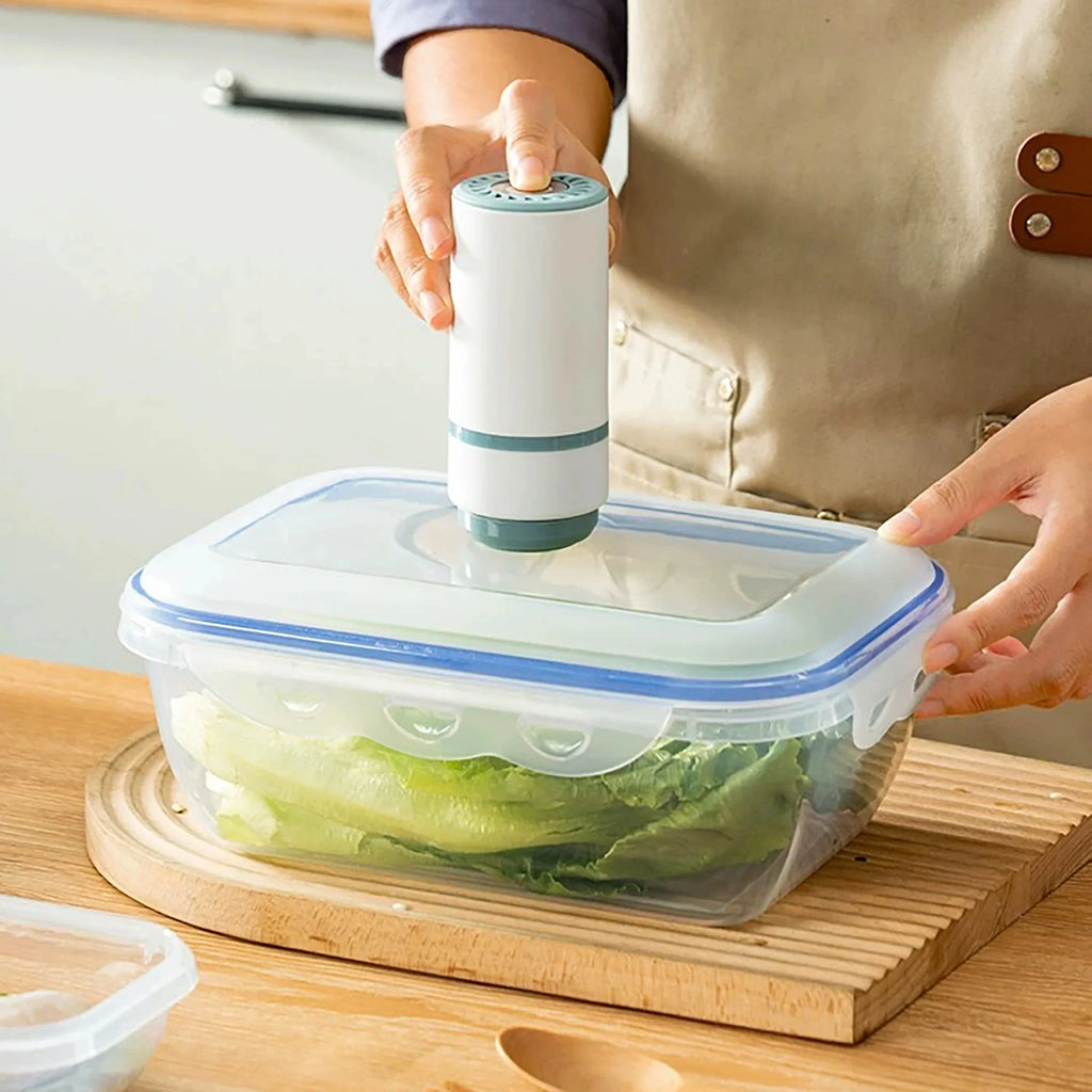 KEMORELA Vacuum Food Storage Containers – Fridge Organizer Set