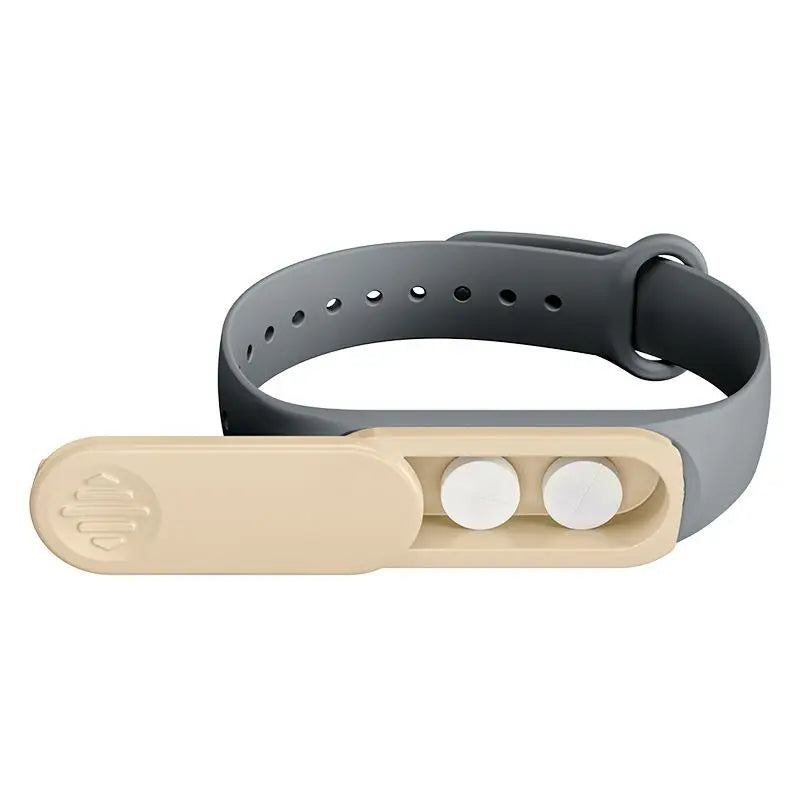 Portable Wristband Pill Box | 360° Rotation & Lock