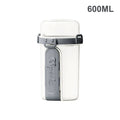 600ml Double-Layer Salad Cup with Dressing Holder & Fork