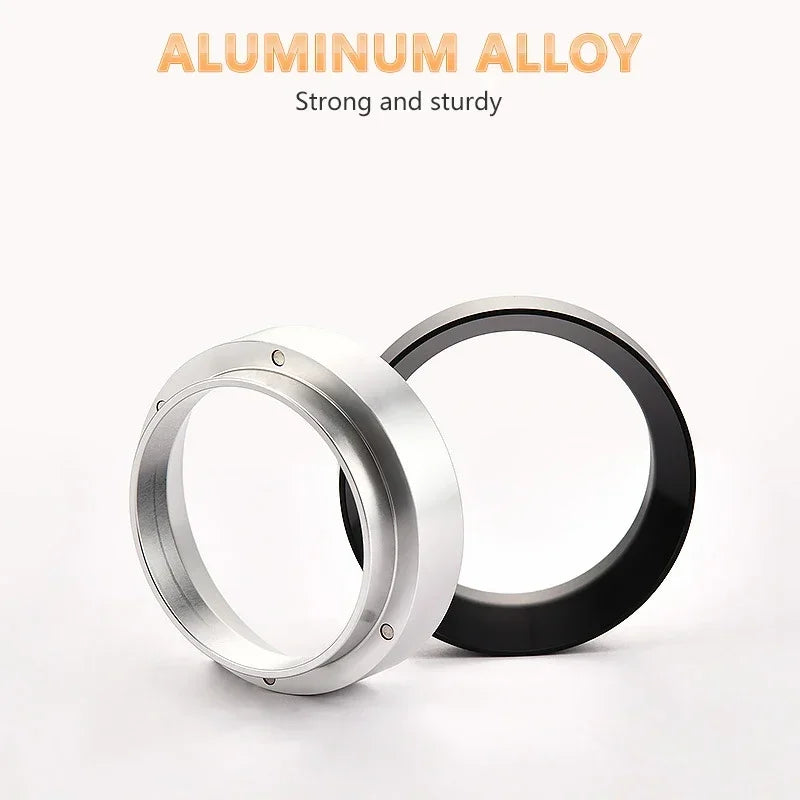 Aluminum Magnetic Espresso Dosing Ring – 51mm 53mm 58mm