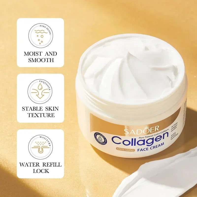 SADOER Collagen Skin Care Eye Cream&moisturizing Face Cream Anti Dark