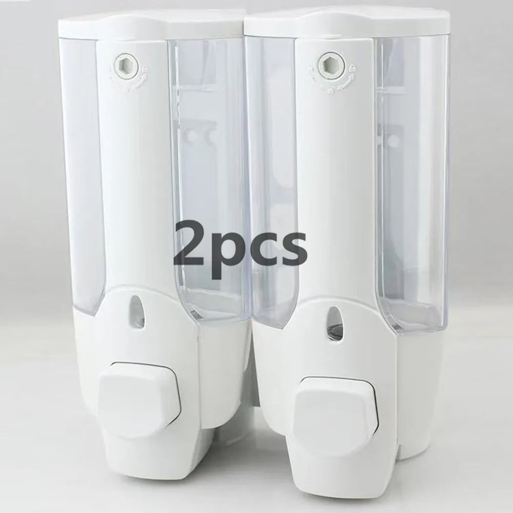 350ml Wall Mount Soap & Shampoo Dispenser | Bathroom