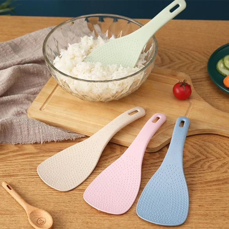 Non-Stick Rice Paddle Spoon – Heat-Resistant Kitchen Gadget