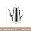 304 Stainless Steel Oil Dispenser Bottle – Large Kitchen Oil Pot