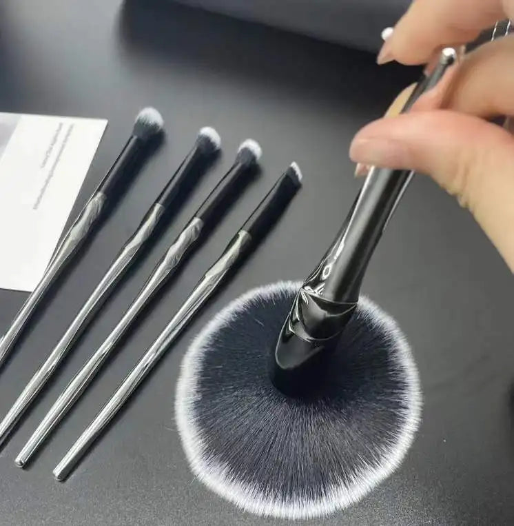 Professional 5-Piece Makeup Brush Set | Nylon Bristles