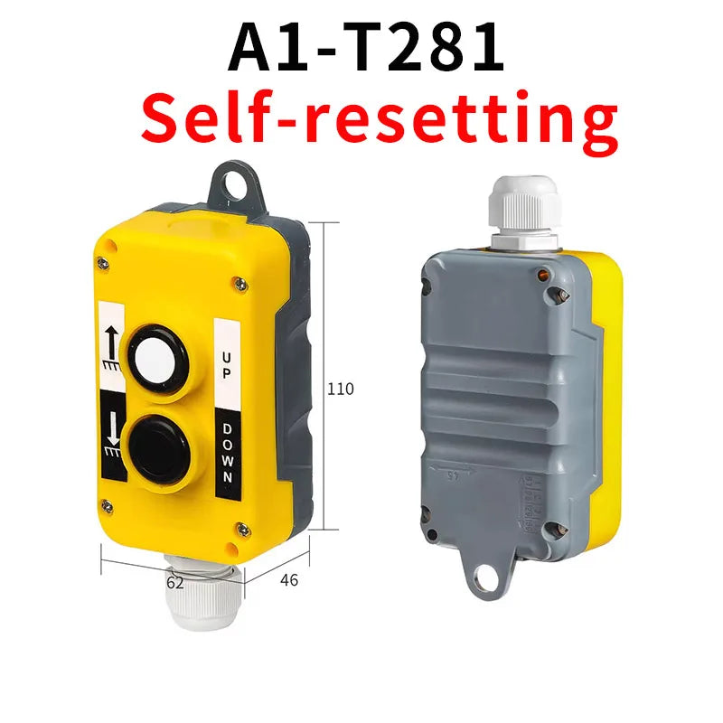 IP65 Waterproof Push Button Switch – Crane & Tail Lift Control