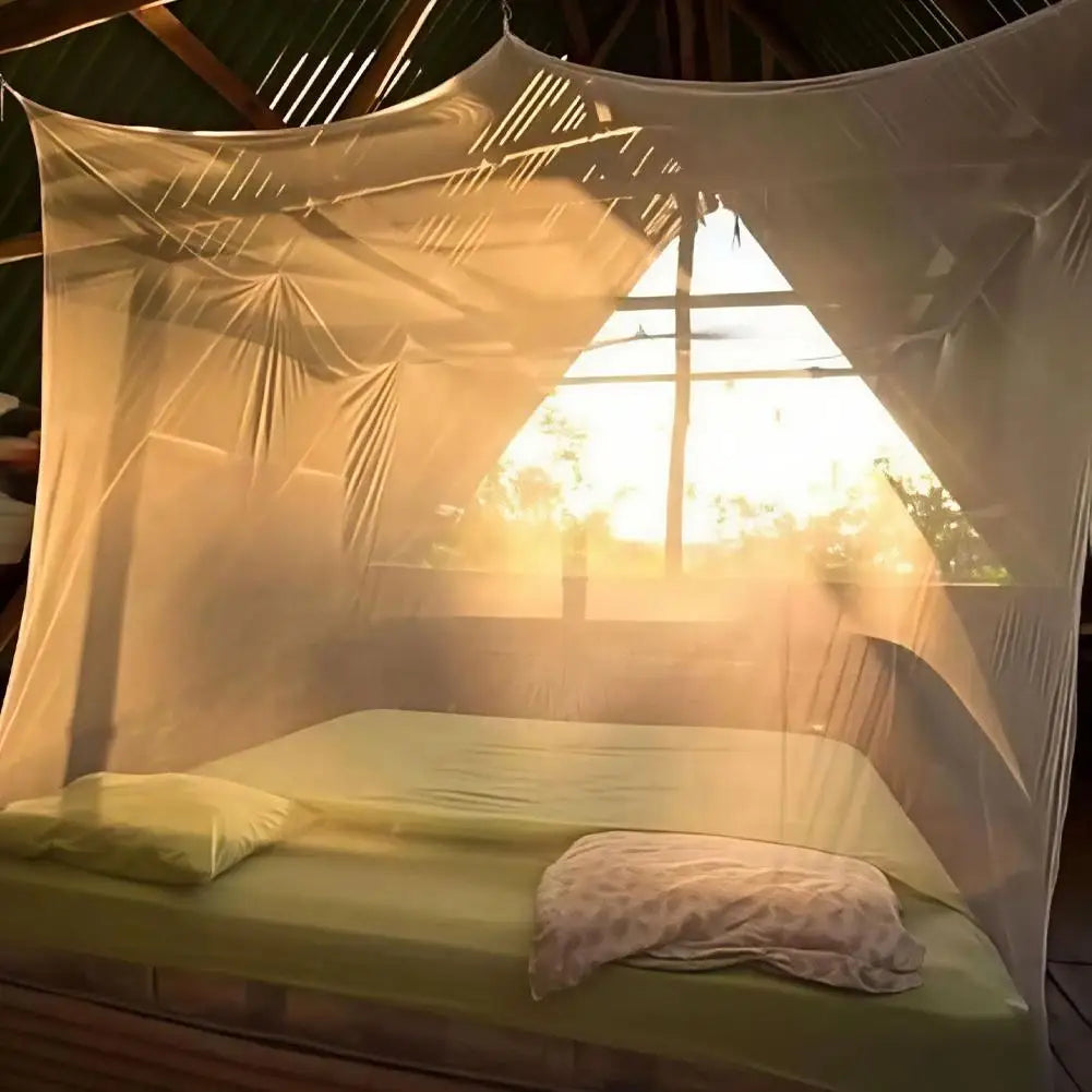Outdoor Mosquito Net Gazebo Patio Garden Large Mesh Canopy Tent