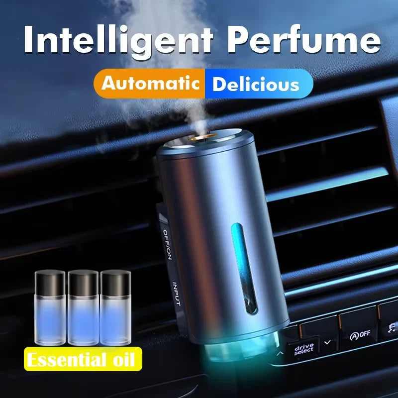 Electric Waterless Car Essential Oil Aroma Diffuser | Auto Scent