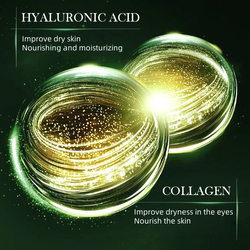 SADOER Cucumber Collagen Eye Mask Patches – 60 Pcs | Hyaluronic Acid