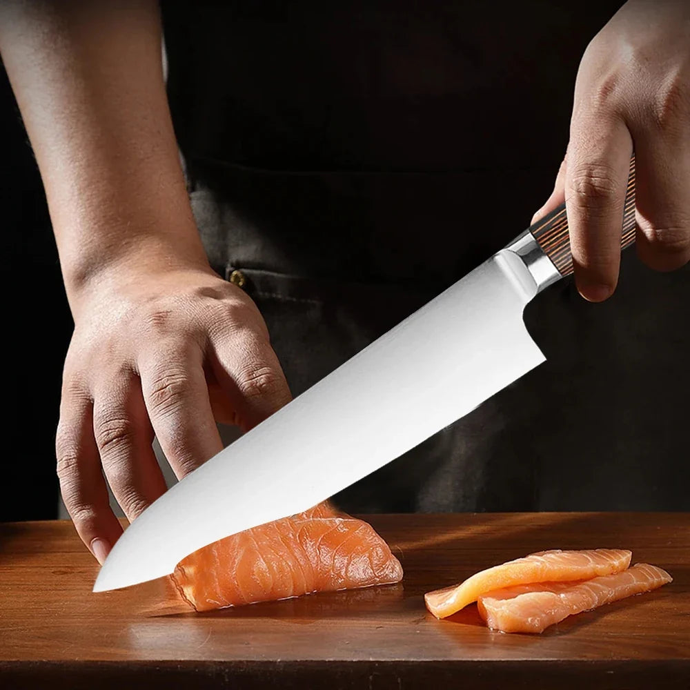 Professional Chef Knife – Sharp Stainless Steel Non-Slip Handle