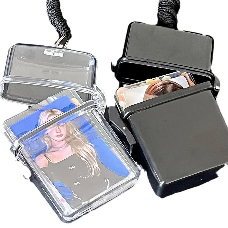 Ins Toploader Photocards Storage Box Kpop Idol Photo Card Holder