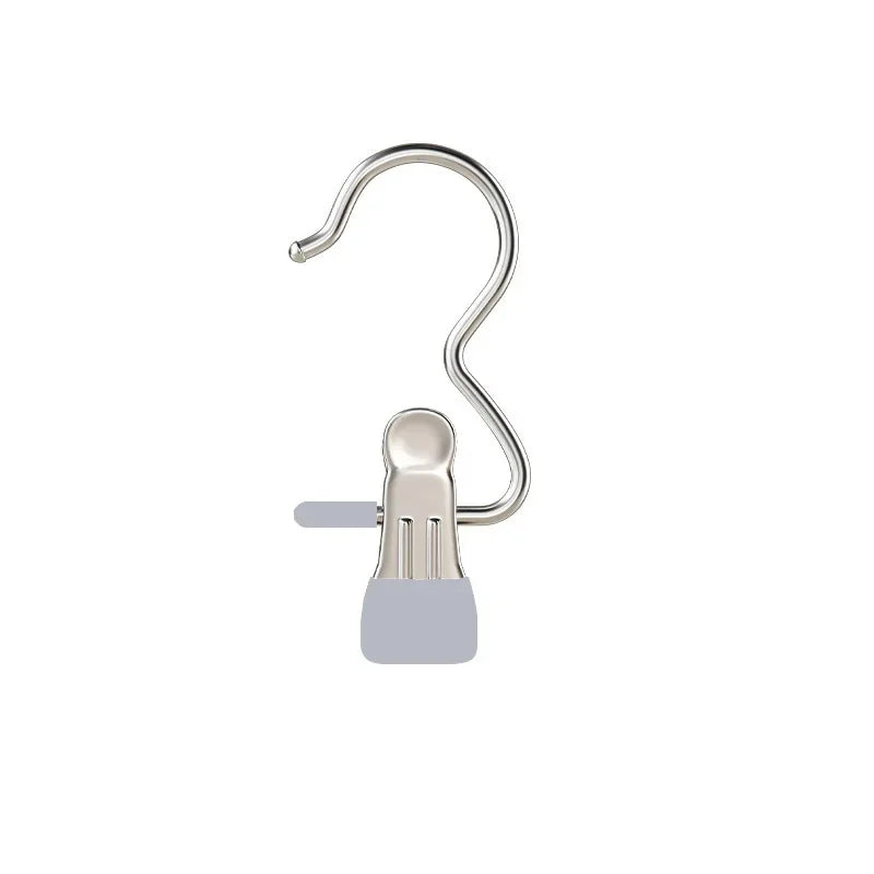 Metal Clothes Hanger Hook Organizer – 5 to 20 Pack