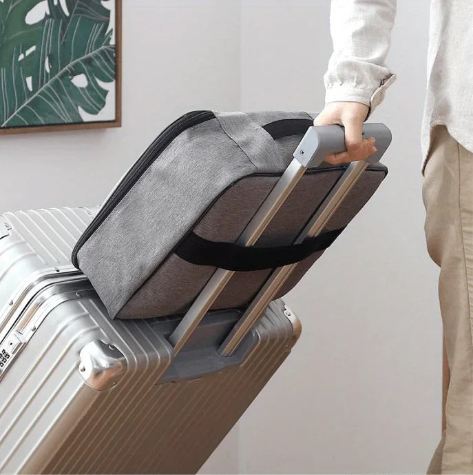 Document Storage Bag Lock Waterproof Office Large Capacity ID
