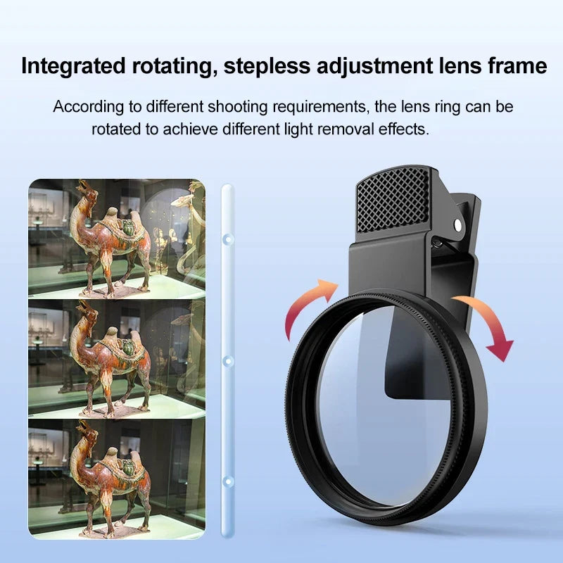 Mobile Phone Polarizer Camera Lens Cellphone CPL Scenery Anti-laser