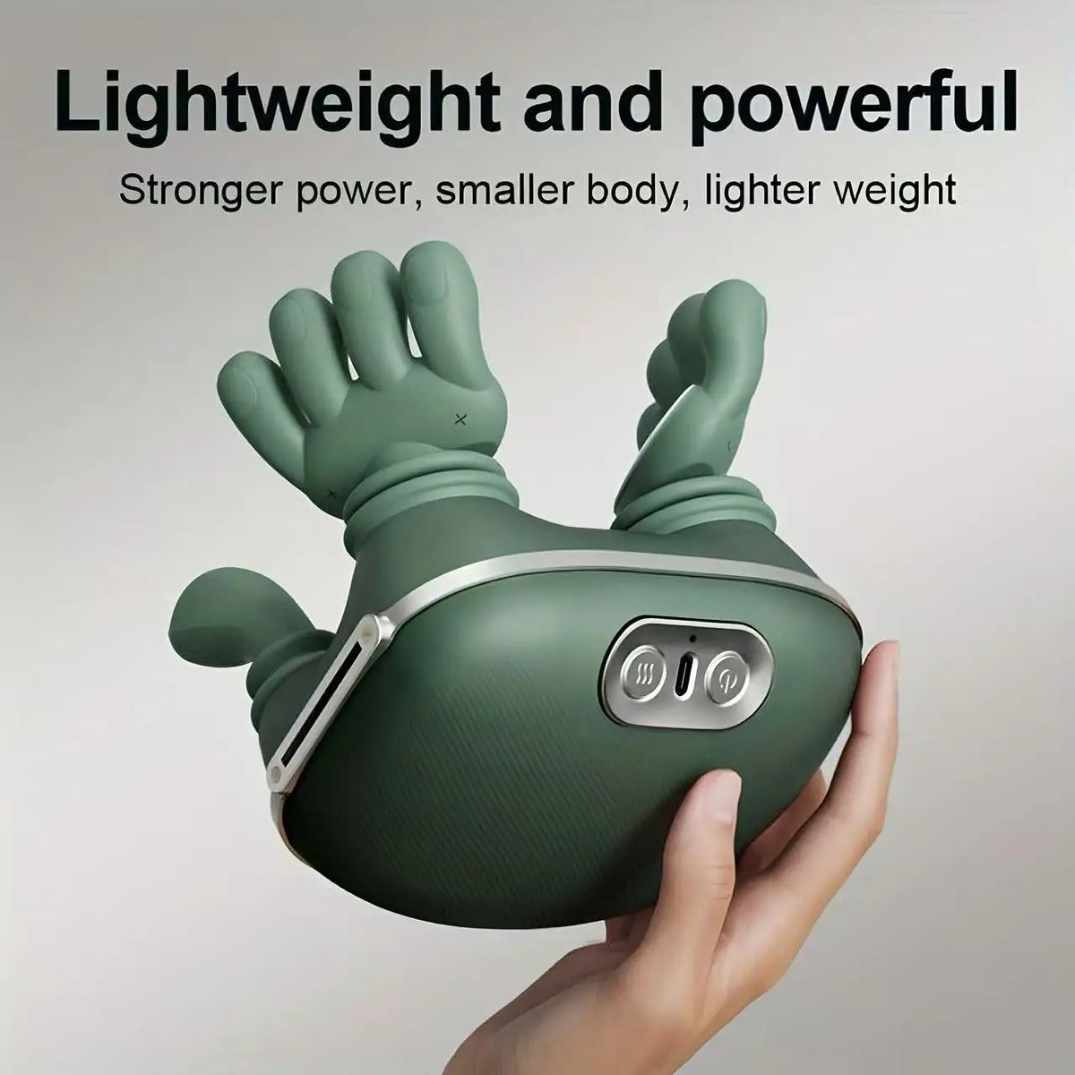 4D Heated Five-Finger Neck & Shoulder Massager | Wireless