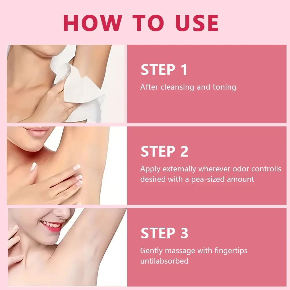 Women Deodorant Stick Rose Lady Solid Underarm Sweat Odor Control All